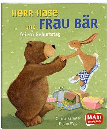 Herr Hase und Frau Bär feiern Geburtstag