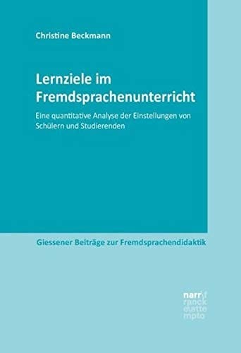 Lernziele im Fremdsprachenunterricht