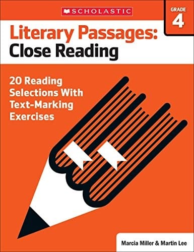 Literary Passages : Close Reading : Grade 4