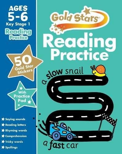 Gold Stars Reading Practice Ages 5-6 Key Stage 1