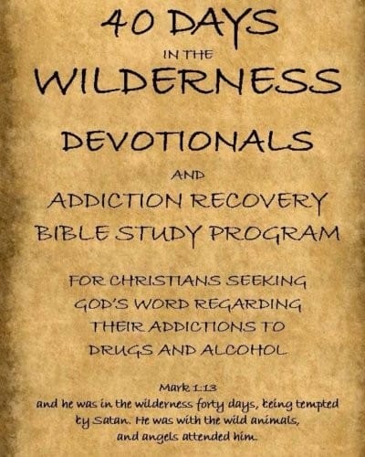 40 Days in the Wilderness Addiction Recovery Devotionals and Bible Studies