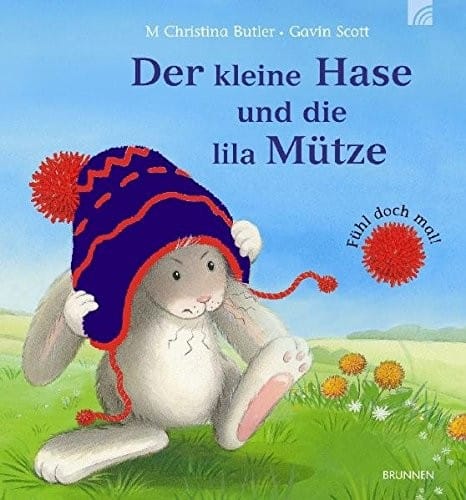 Der kleine Hase und die lila Mütze
