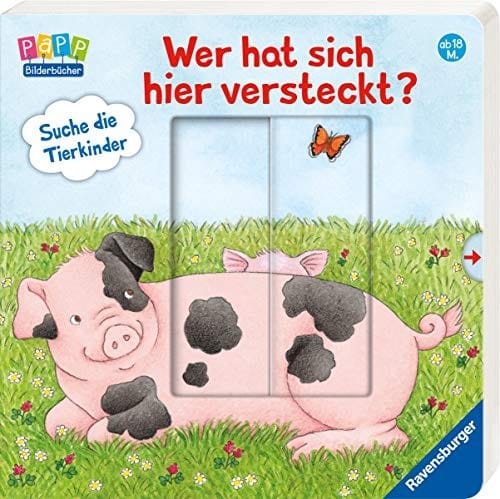 Wer hat sich hier versteckt? Suche die Tierkinder