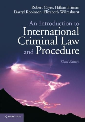 An introduction to international criminal law and procedure