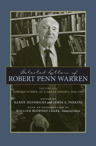 Selected letters of Robert Penn Warren