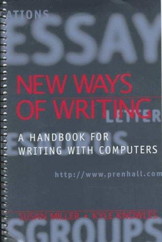 New ways of writing