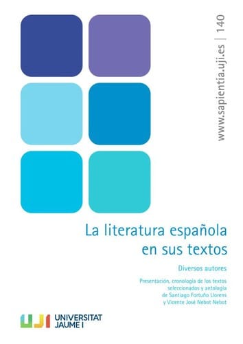 La literatura española en sus textos