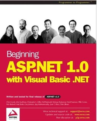 Beginning ASP. NET 1.0 with VB. NET