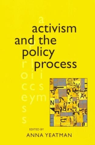 Activism and the policy process