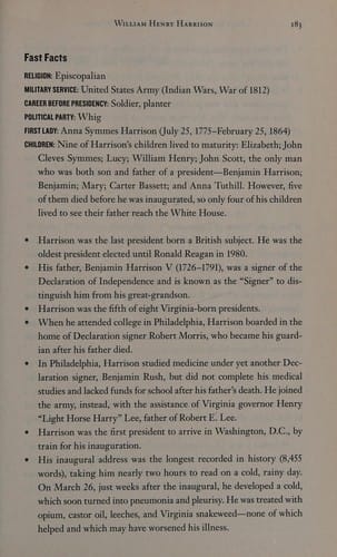 Don't know much about the American presidents