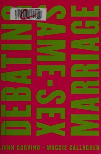 Debating same-sex marriage