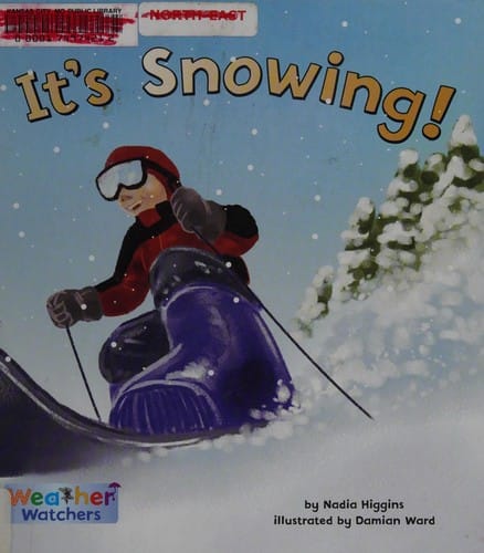 It's snowing!