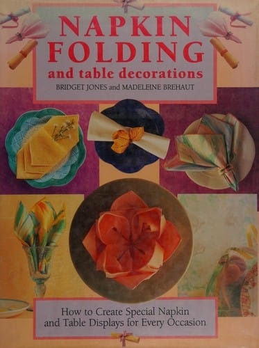 Napkin folding and table decorations