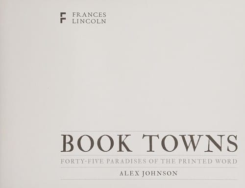 Book towns