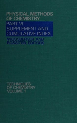 Physical methods of chemistry