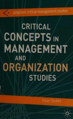Defining critical management studies