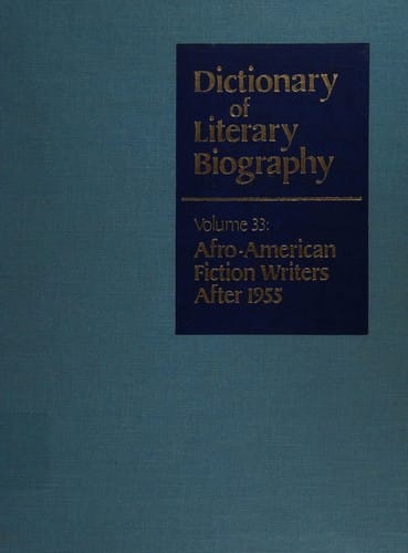 Afro-American fiction writers after 1955