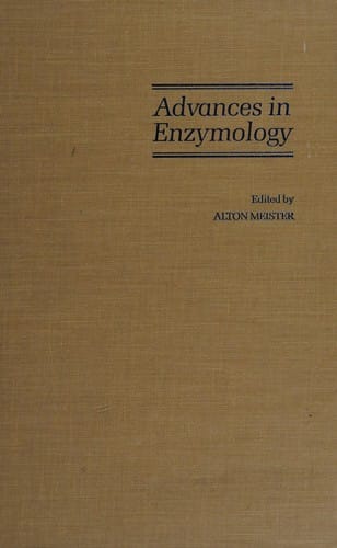 Advances in enzymology