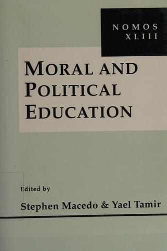 Moral and political education