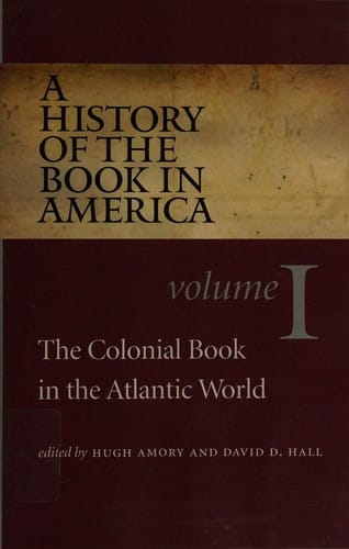 The colonial book in the Atlantic world
