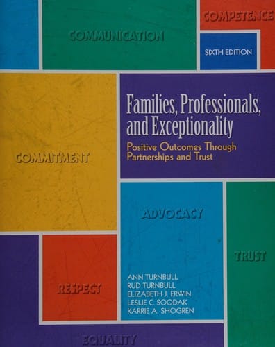 Families, professionals, and exceptionality