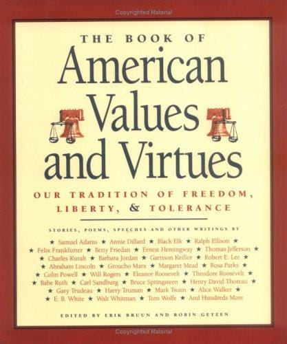 The book of American values and virtues