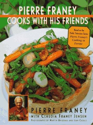 Pierre Franey cooks with his friends