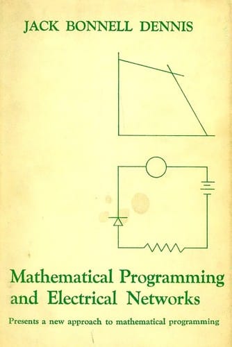 Mathematical Programming and Electrical Networks