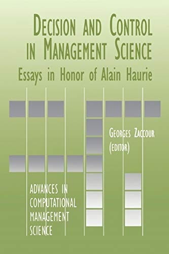 Decision & control in management science