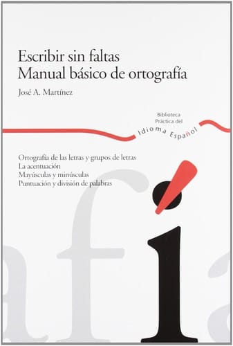 Escribir sin faltas/ Error Free Writing