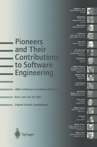 Pioneers and Their Contributions to Software Engineering
