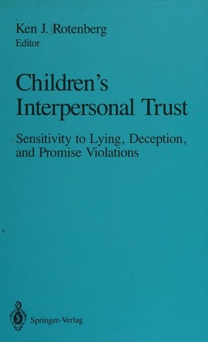 Children's interpersonal trust