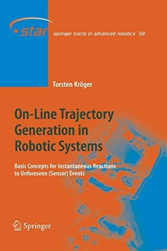 On-line trajectory generation in robotic systems