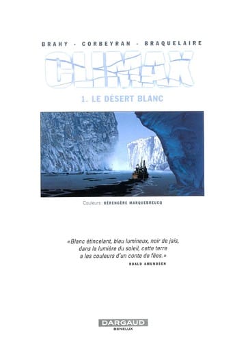 Le de sert blanc