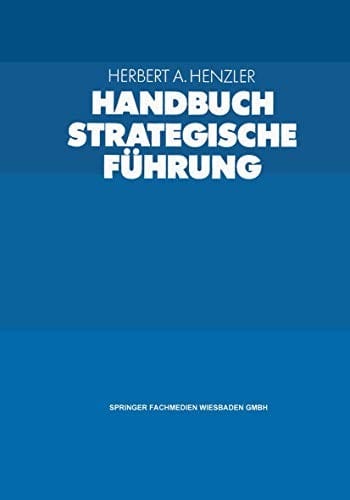 Handbuch strategische Führung