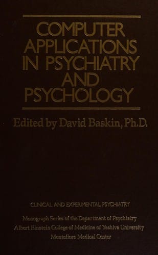 Computer applications in psychiatry and psychology