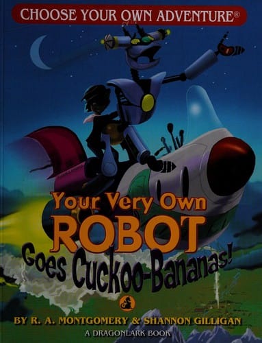 Your very own robot goes cuckoo bananas!
