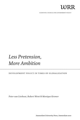 Less pretension, more ambition