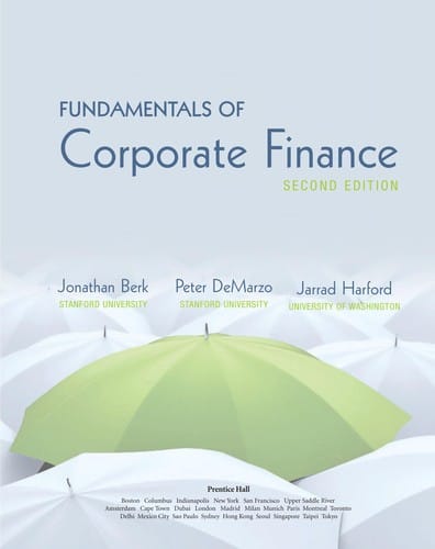 Fundamentals of corporate finance