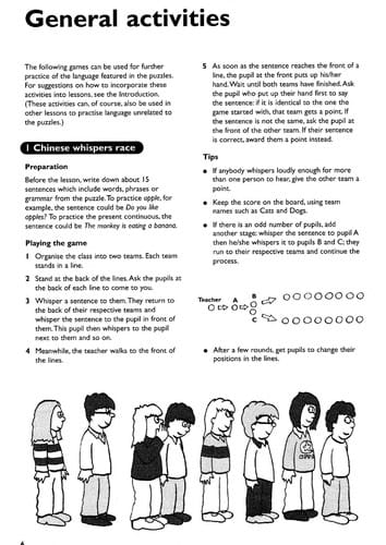 Puzzle time for starters