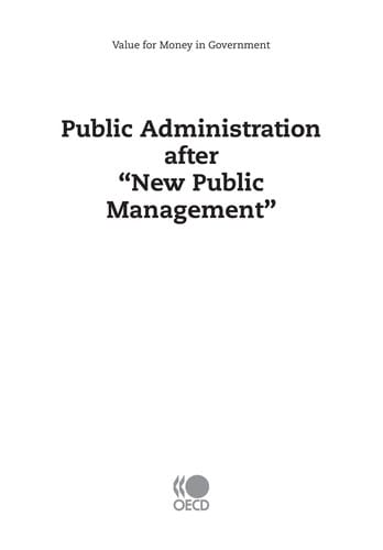 Public administration after new public management
