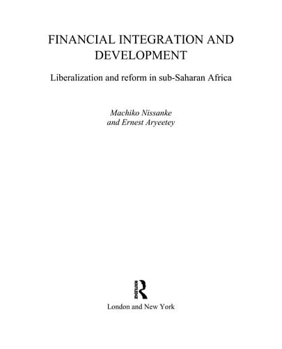 Financial integration and development