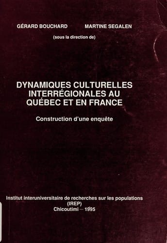Dynamiques culturelles interrégionales au Québec et en France