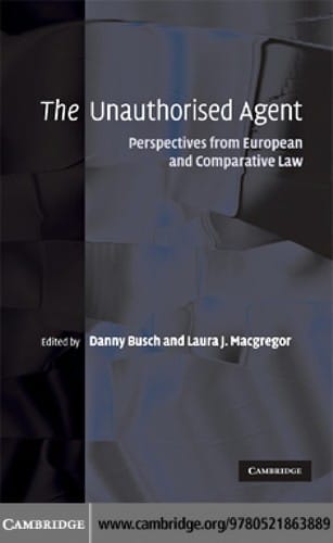 The unauthorised agent