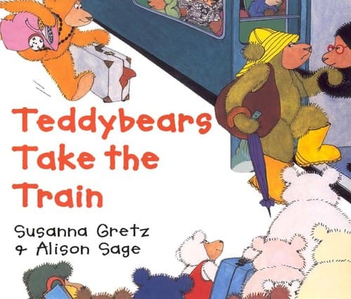Teddybears take the train