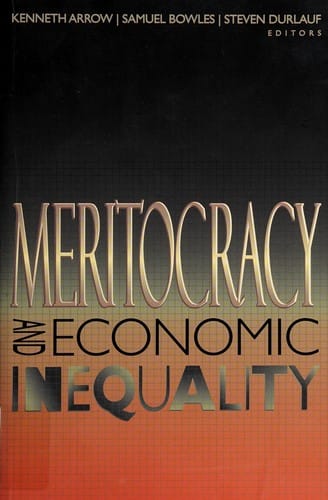 Meritocracy and economic inequality