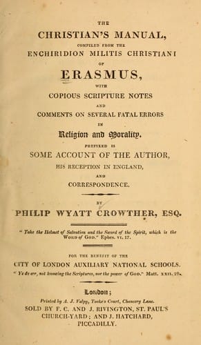 The Christian's manual