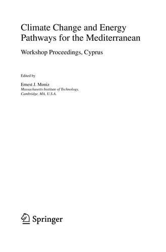 Climate change and energy pathways for the Mediterranean