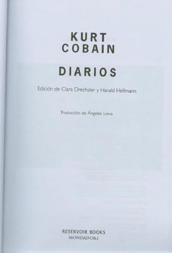 DIARIOS (KURT COBAIN)
