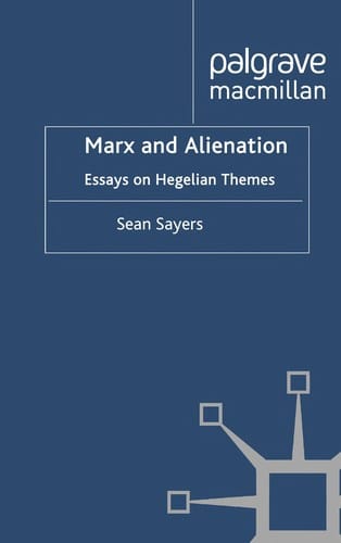 Marx and alienation